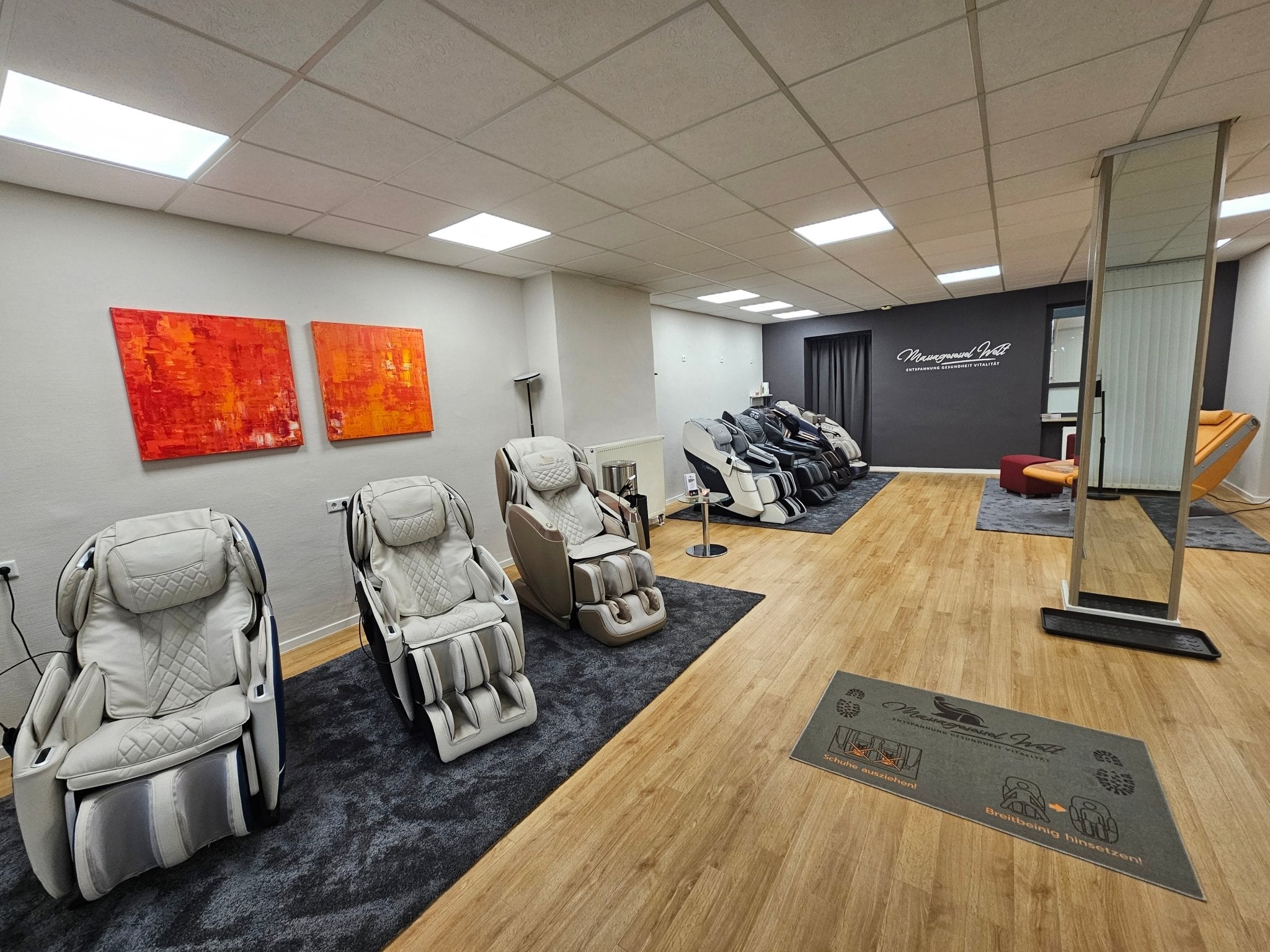 Leverkusen'deki masaj koltuğu fuarımız - Massage Chair World