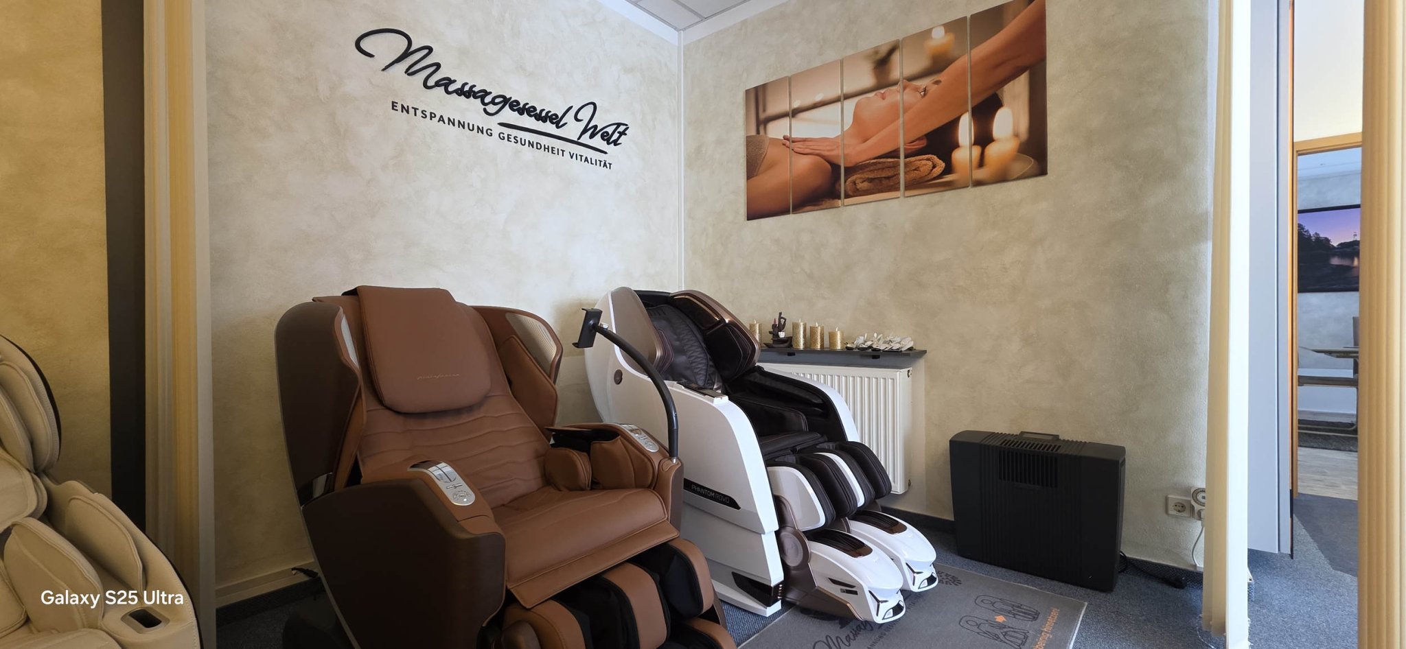 Dresden, Leipzig ve Chemnitz arasındaki sergimiz Hainichen'de - Massagesessel Welt