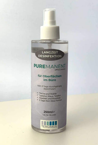 TERGIMUS Puremanent Office Protect uzun süreli yüzey dezenfektanı-hijyen-250 ml-0-masaj koltuğu dünya
