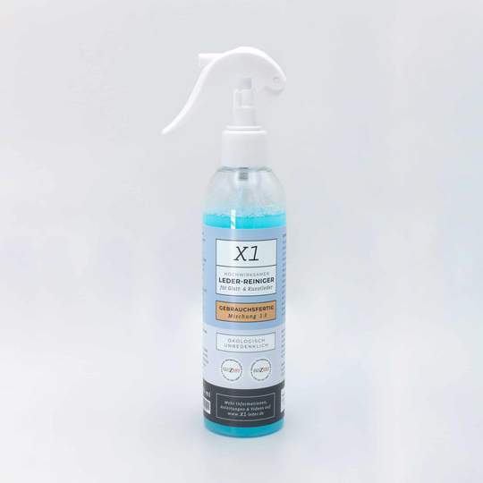 X1 ekonomi paketi - gerçek ve suni deri için leke temizleyici, koruma ve bakım